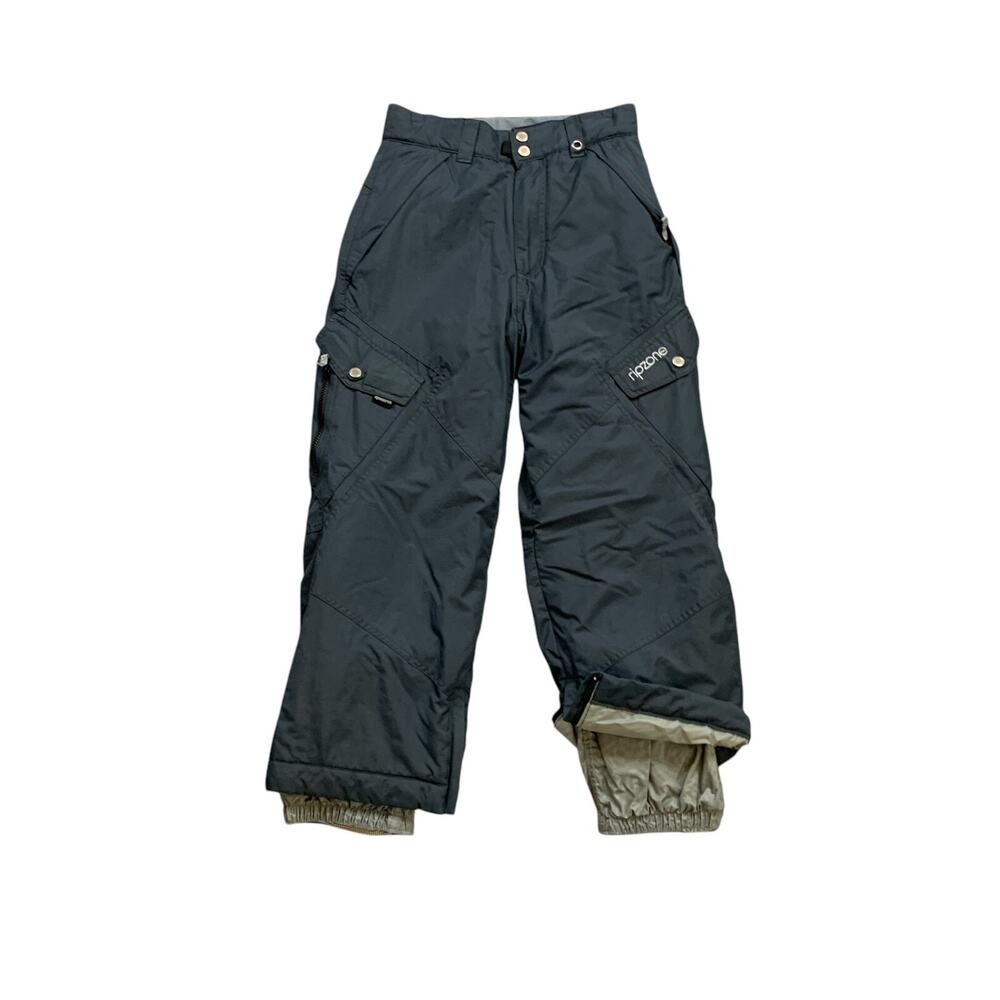 RipZone Snowboarding Pants Boys Youth M Medium Core Cargo Insulated Ski Snow